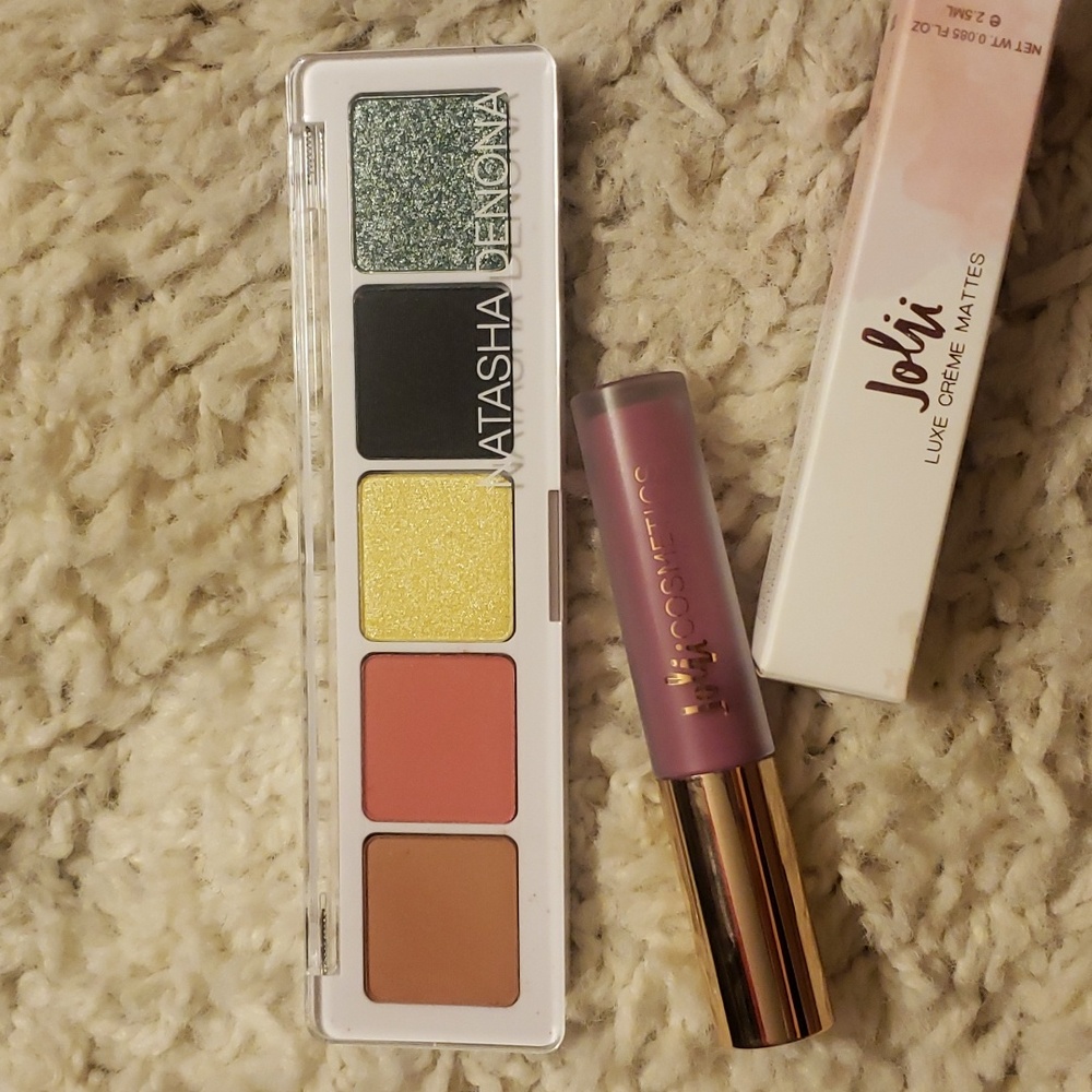 Natasha Denona Jubilee eye shadow palette & Jolii Luxe Creme Matte Lipstick